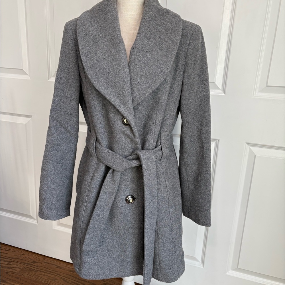 Calvin Klein Gray Winter Coat